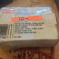 Porter Cable # NS10875, almost full box, E MESA