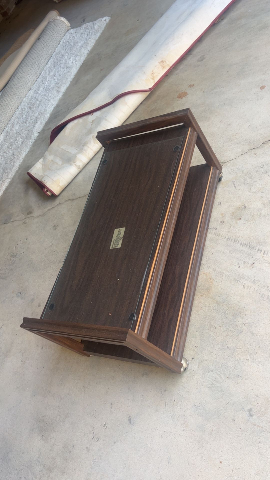 Rolling Tv Stand