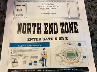 UCLA tickets
