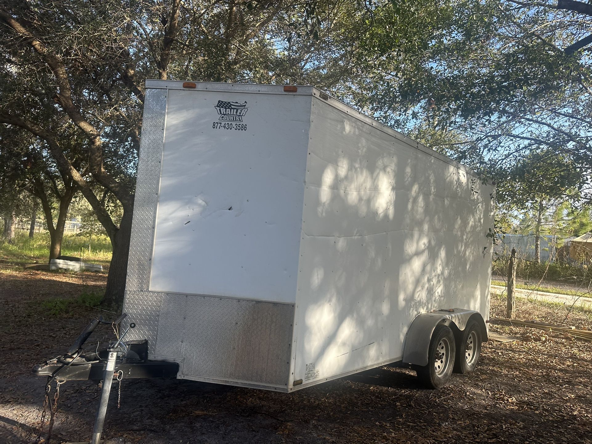 7x14 Enclosed Trailer