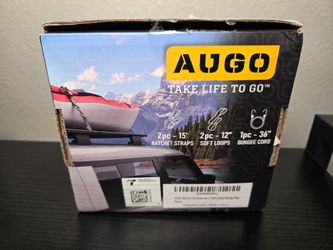 Ratchet tie down strap set
