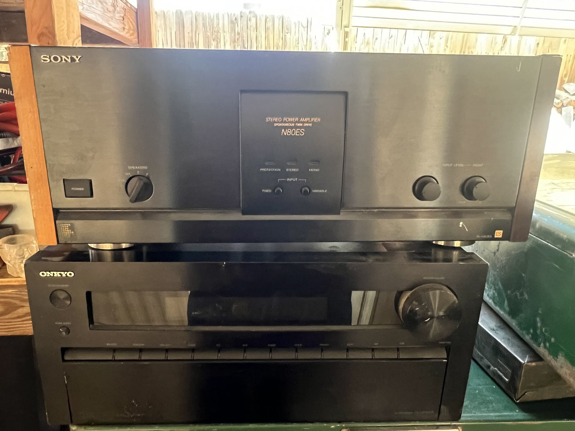 VINTAGE SONY 1992 INTEGRATED STEREO AMPLIFIER DOLBY SURROUND PRO LOGIC OBo