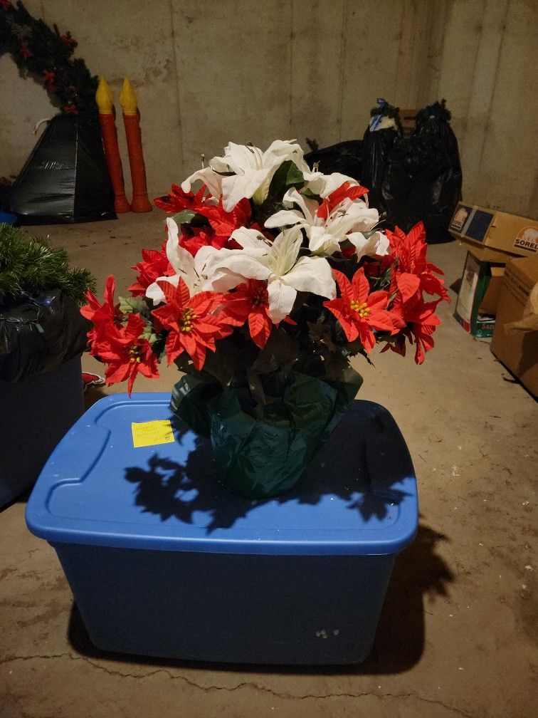 Artificial Christmas Plant