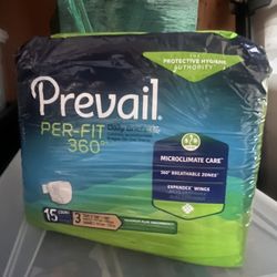 Size 3 adult diaper (40 packs or more)