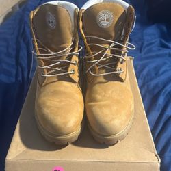 Timberlands Wheat And White 