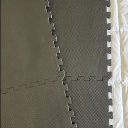 4 Interlocking YOGA MATS - New, Never Used, Very Sturdy, Cushiony Soft, ALL FOR $7 TOTAL