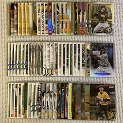 Pittsburgh Pirates 70 Card Baseball Lot