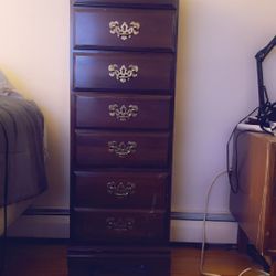 Mahogany 6 draw dresser