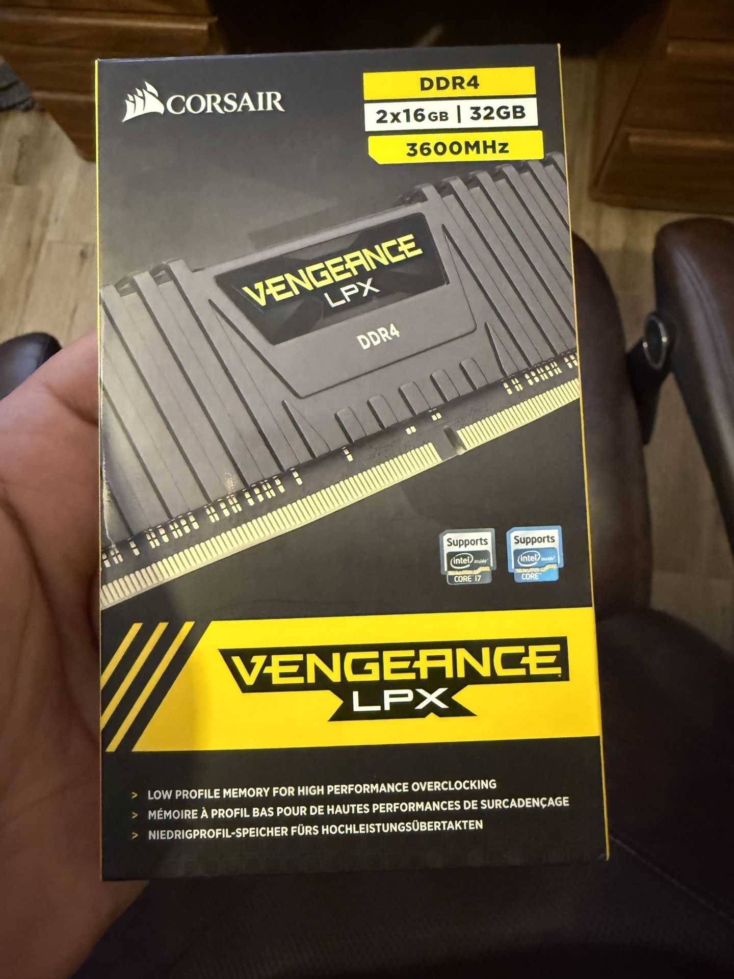 Corsair DDR4 32gb (2x16) 3600mhz RAM