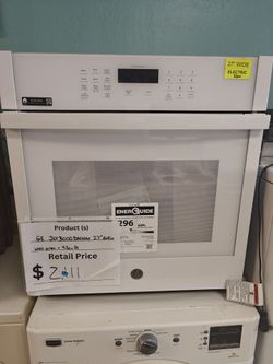 GE JKS3000DNWW 27" Electric Built-In Wall Oven