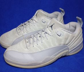 Men's Air Jordan 12 Low Wolf Gray