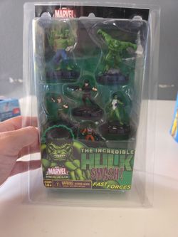 HEROCLIX Marvel The Incredible Hulk Fast Forces 6 Figure Set - New