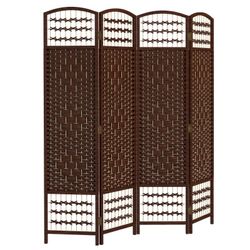 4 Panel Folding Room Divider Portable Privacy Screen
