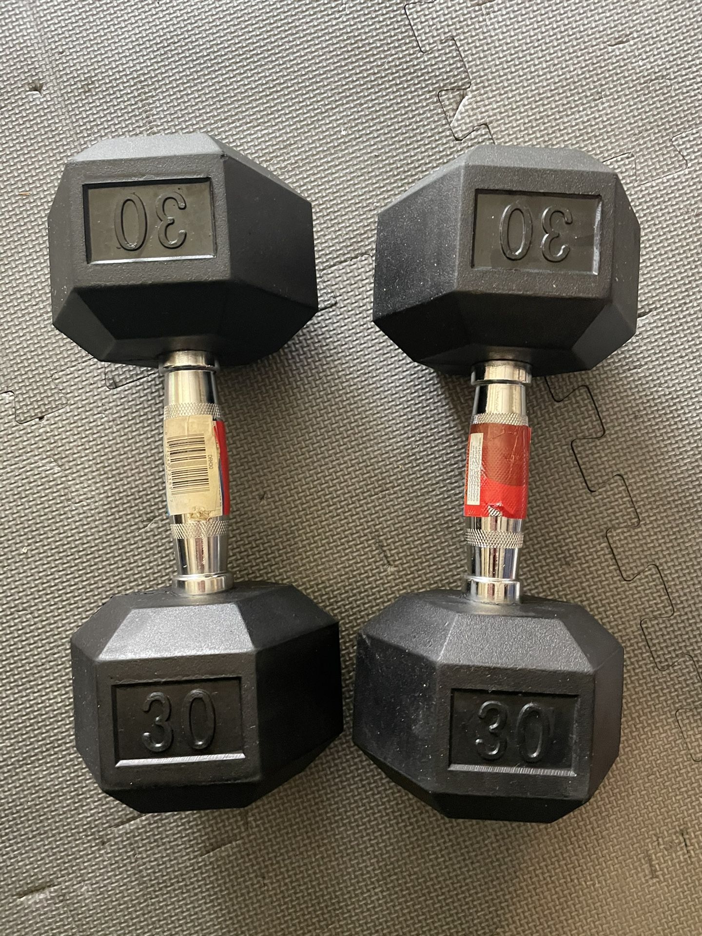 30 lb dumbbells brand new