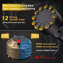 Free Standing Punching Bag Base With Gloves
