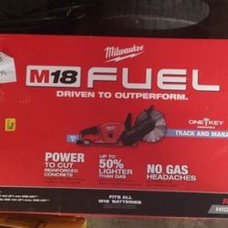 Milwaukee M18 Fuel 9”cut Off Saw (tool+2 Blade Only)