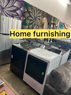 Furniture, washer, and dryer LG