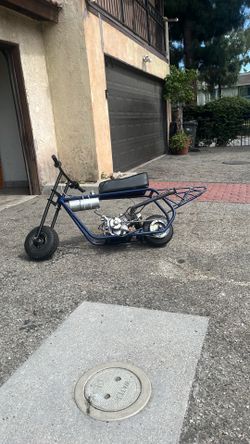 minibike roller with wheelie bar bam five inch