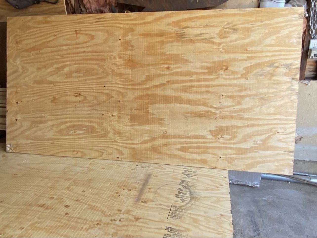 15 Hojas De Playwood De 3/4 Para Piso De Madera