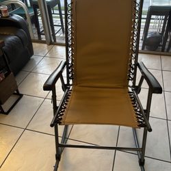 Silla Mecedora Plegable