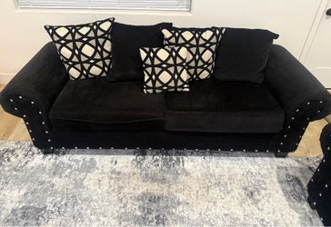 Black 2 Piece Couch