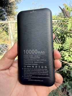 YOBON 10,000mAh Portable Power Bank Charger w/ Digital Display – Type-C & USB