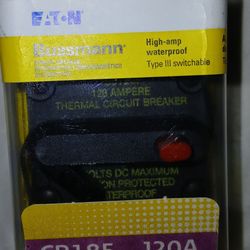 BUSSMANN Cb185 120a  New 