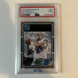 Dak Prescott Rookie Card