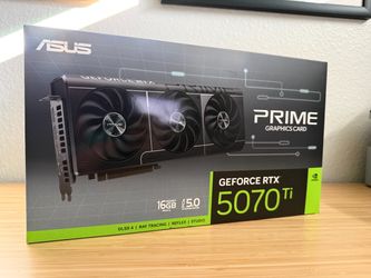 NVIDIA GeForce RTX 5070 Ti 16GB - ASUS PRIME - PCI Express 5.0