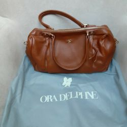 Ora Delhini Leather Bag From Italy