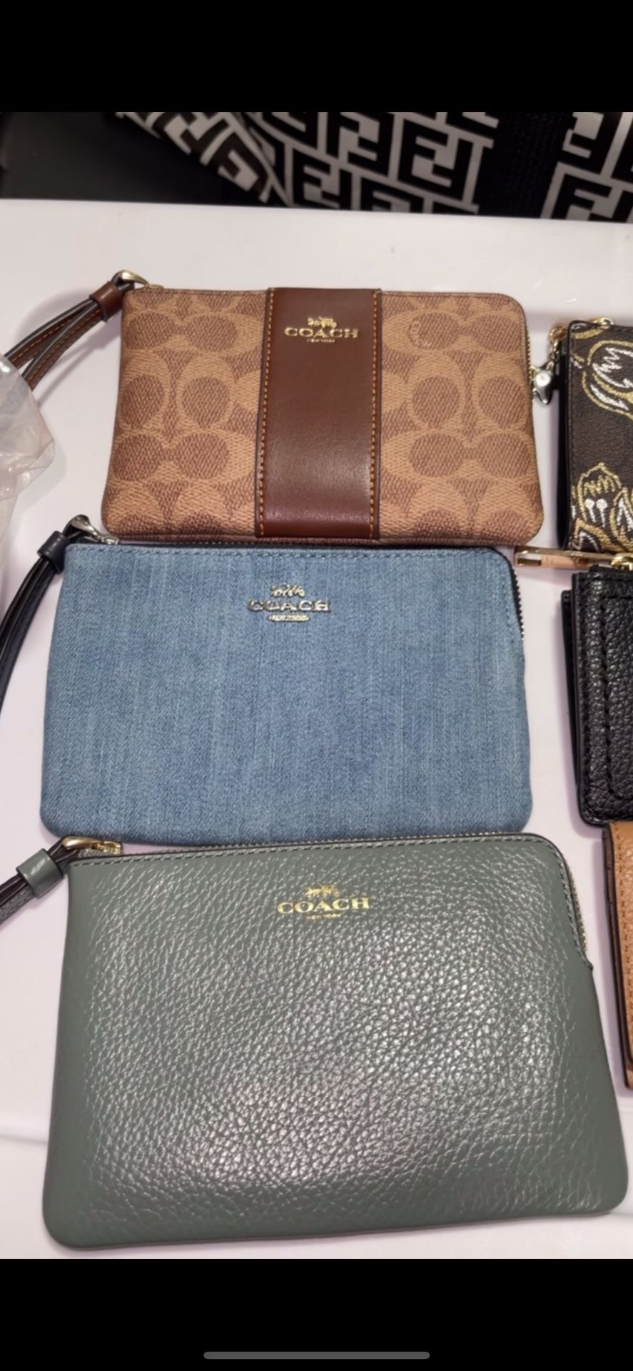 name brand wristlets, Wallets