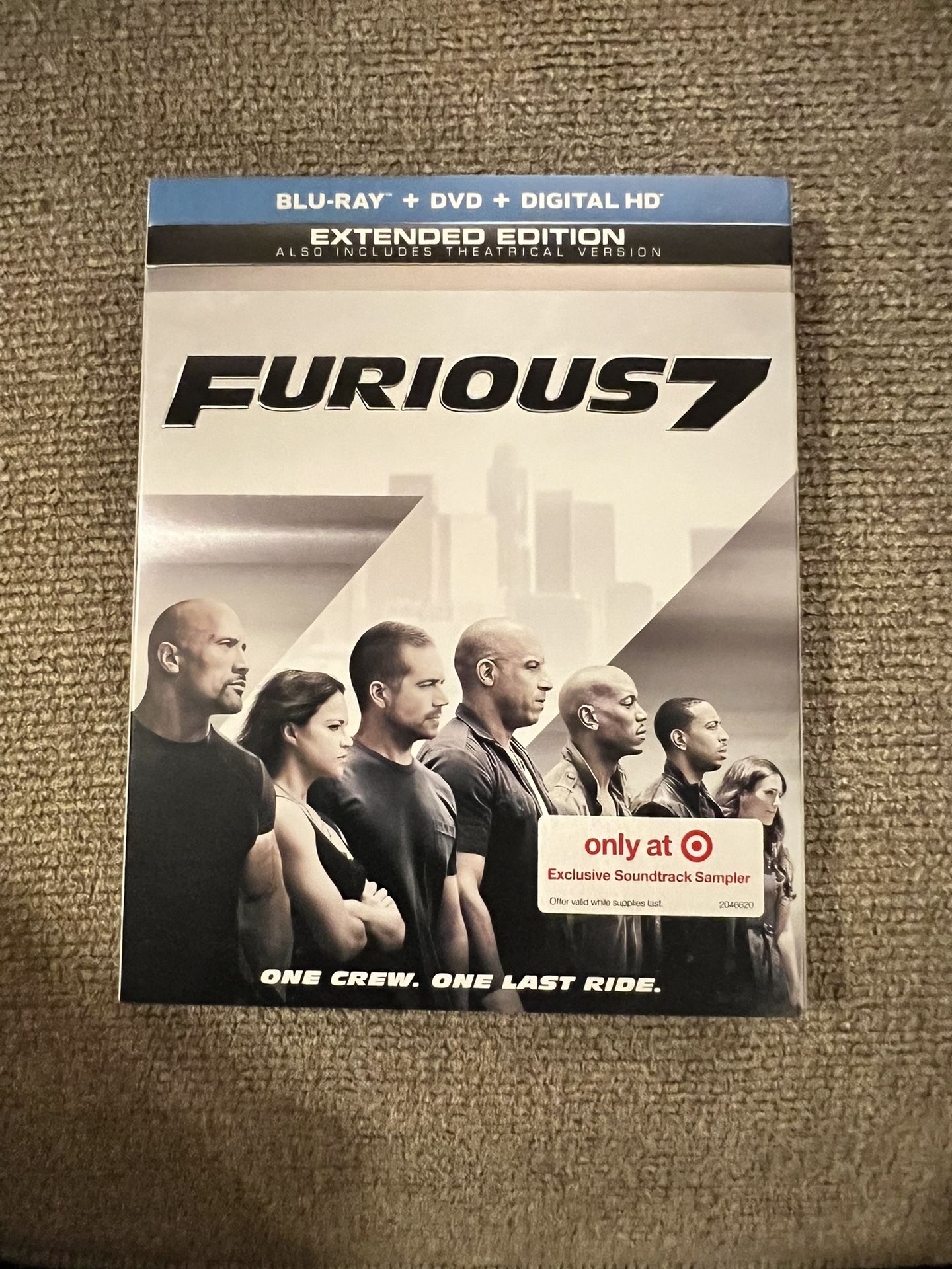 Furious 7 (extended edition) with sleeve