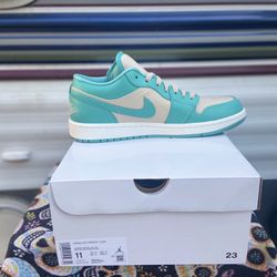 Jordan 1 Low Tropical Teal