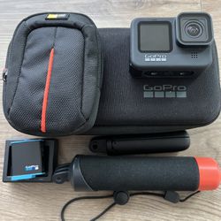 GoPro Hero 9 With Case + Accessories