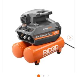 RIDGID 4.5 Gal. Portable Electric Quiet Air Compressor
