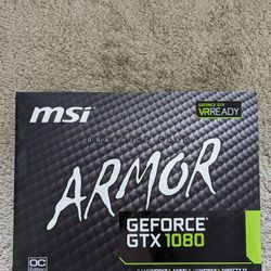 Nvidia GeForce GTX 1080 MSI Armor OC