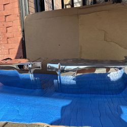 2014-2021 Toyota Tundra Chrome Non Sensors Rear Bumper Assy