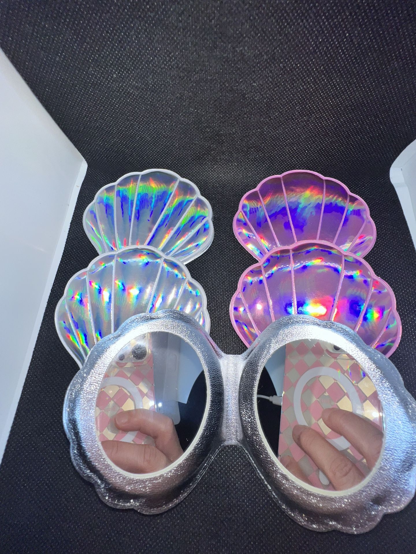 seashell mirrors