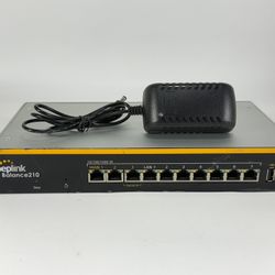 Peplink Balance 210 BPL-210 Load Balancing Multi WAN Router with Power Supply