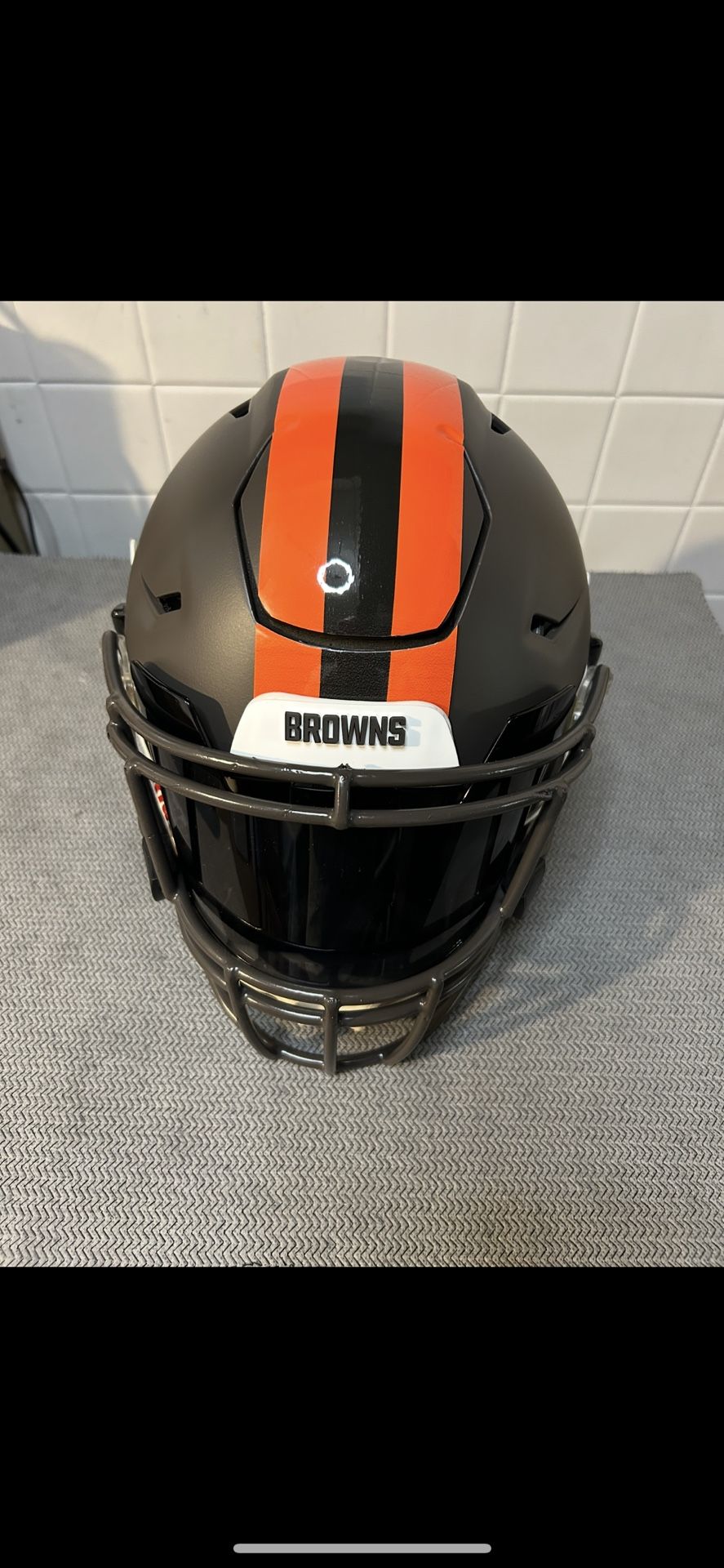 New Cleveland Browns Color Flex Helmet 