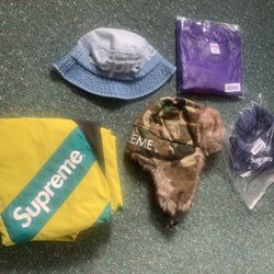 SUPREME LOT (Box Logo, Track Pants, Hats) Yeezy Jordan Gucci