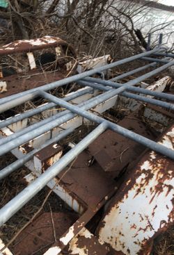 Galvanized hand rails (used)