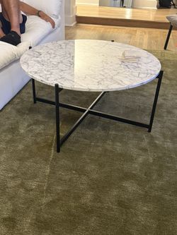 Round marble coffee Table