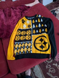 Pittsburgh Steelers sweater size large mens new