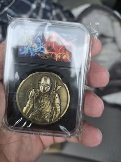 Star Wars Mandalorian Challenge Coins