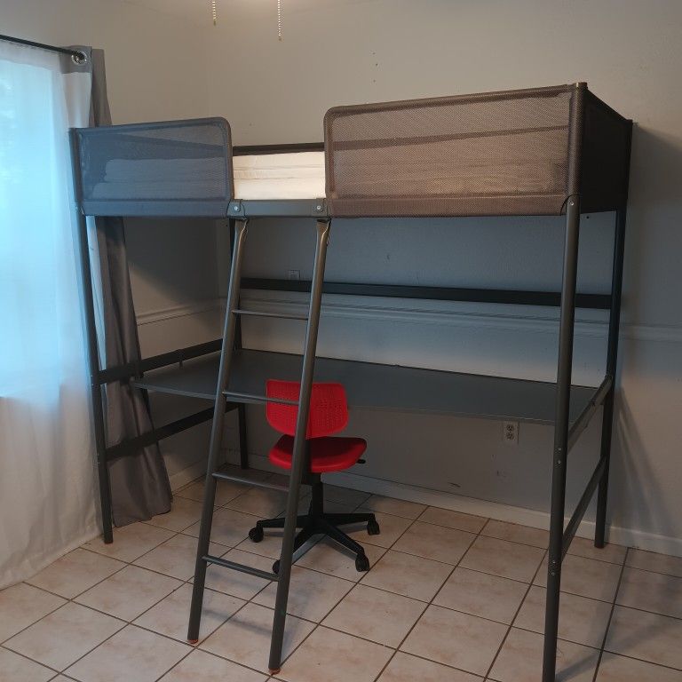 IKEA Bed Desk Combo