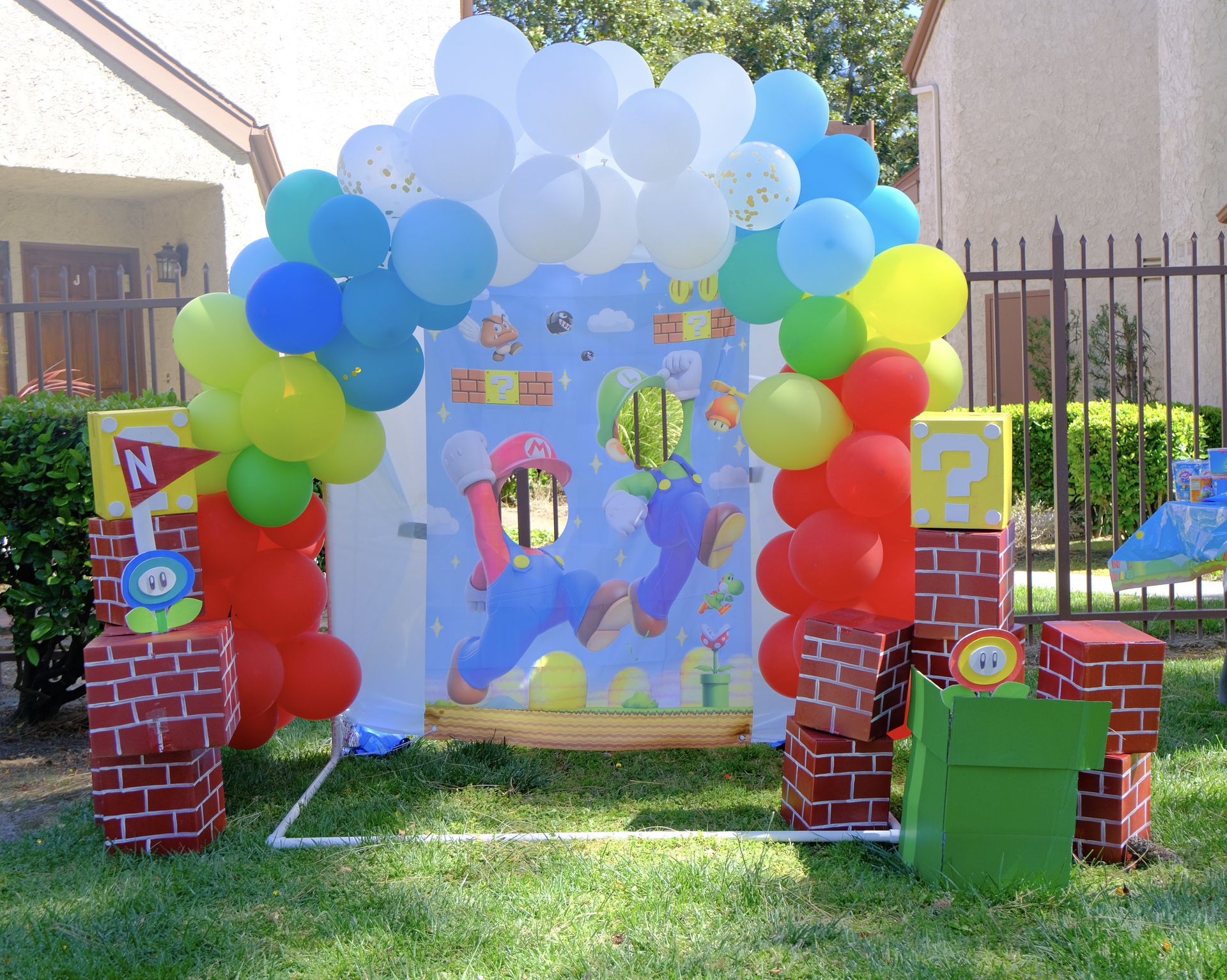 Super Mario Birthday Party Decorations 
