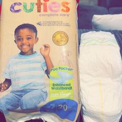 Size 7 Diapers, 20 Account 