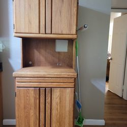 Kitchen/ Microwave Cabinet