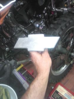 Chevy Tow Receiver Cover